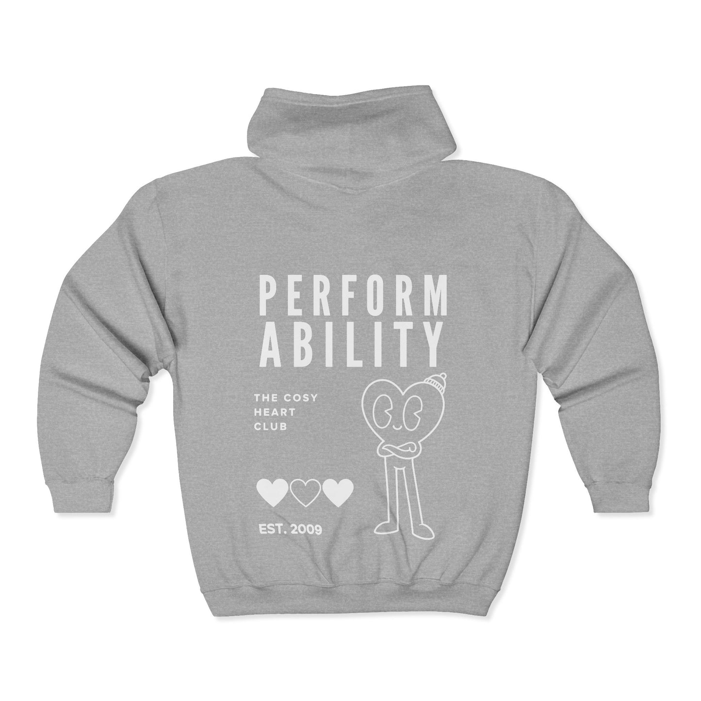 Unisex Heavy Blend™ Full Zip Hooded Sweatshirt