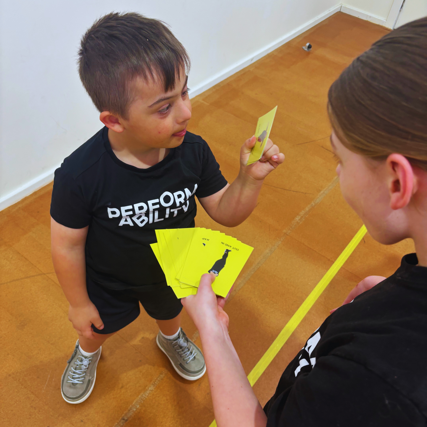 Visual Cue Dance Cards